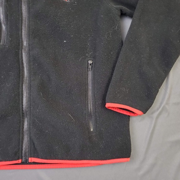 BMOC Louisville Cardinals Fleece Jacket Small Black Red Full Zip The Ville NCAA - Picture 12 of 12